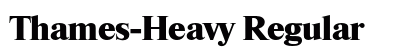 Thames-Heavy Regular preview