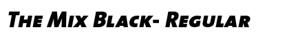 The Mix Black- Regular Preview