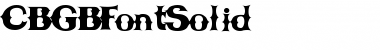 Download CBGBFontSolid Font Download CBGBFontSolid Font