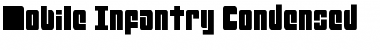 Mobile Infantry Condensed Condensed Font