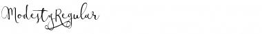 Download Modesty Font
