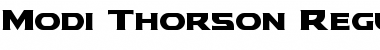 Download Modi Thorson Font
