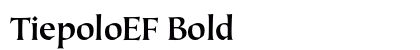 TiepoloEF Bold preview