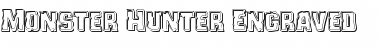 Monster Hunter Engraved Regular Font