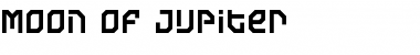 Moon of Jupiter Regular Font