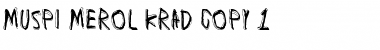 Download Muspi Merol Krad Font