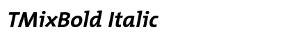 TMixBold Italic preview