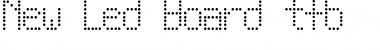 Download New Led Board tfb Font Download New Led Board tfb Font