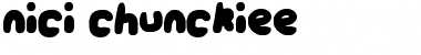 Download nici-chunckiee Font