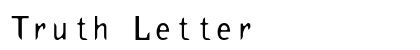 Truth Letter Preview