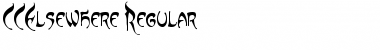 Download CCElsewhere Font Download CCElsewhere Font