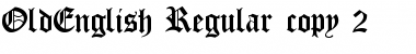 OldEnglish Regular Font