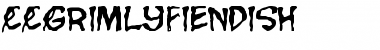 Download CCGrimlyFiendish Font