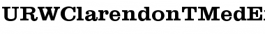 Download URWClarendonTMedExtWid Font