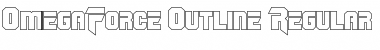 Download OmegaForce Outline Font