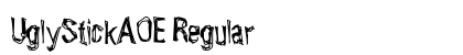UglyStickAOE Regular preview