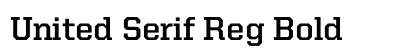 United Serif Reg Bold preview