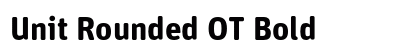 Unit Rounded OT Bold preview