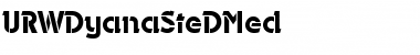 URWDyanaSteDMed Regular Font