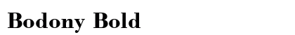 Bodony Bold preview