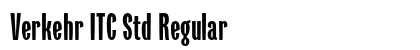 Verkehr ITC Std Regular preview