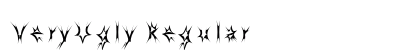 VeryUgly Regular preview