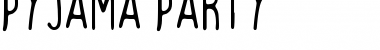 Download Pyjama Party Font