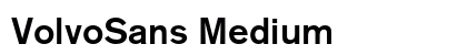 VolvoSans Medium Preview