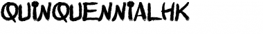 Download QuinquennialHK Font