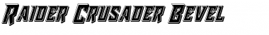 Raider Crusader Bevel Regular Font