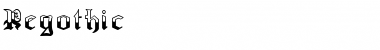 Download Regothic Font Download Regothic Font