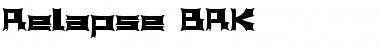 Download Relapse (BRK) Font Download Relapse (BRK) Font