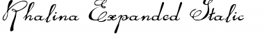Download Rhalina Expanded Italic Font Download Rhalina Expanded Italic Font