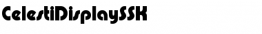 CelestiDisplaySSK Regular Font