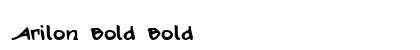 Arilon Bold Bold preview