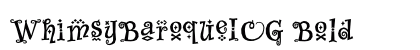 WhimsyBaroqueICG Bold preview