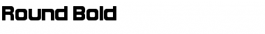 Round Bold Font