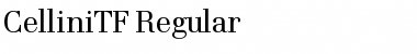 CelliniTF-Regular Regular Font
