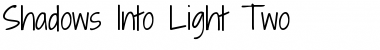 Shadows Into Light Two Regular Font