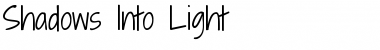 Shadows Into Light Regular Font