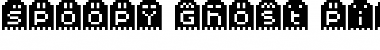 Spoopy Ghost Pixels Regular Font