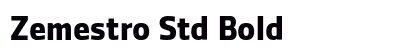 Zemestro Std Bold preview