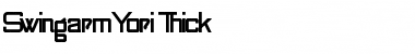 SwingarmYori-Thick Regular Font