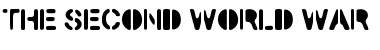 The Second World War Regular Font