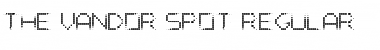 Download The Vandor Spot Font Download The Vandor Spot Font
