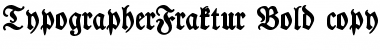 Download TypographerFraktur Font