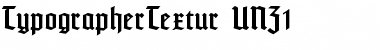 Download TypographerTextur UNZ1 Font