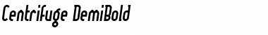 Centrifuge DemiBold Font