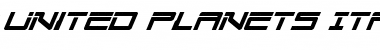 Download United Planets Italic Font Download United Planets Italic Font