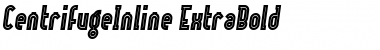CentrifugeInline ExtraBold Font